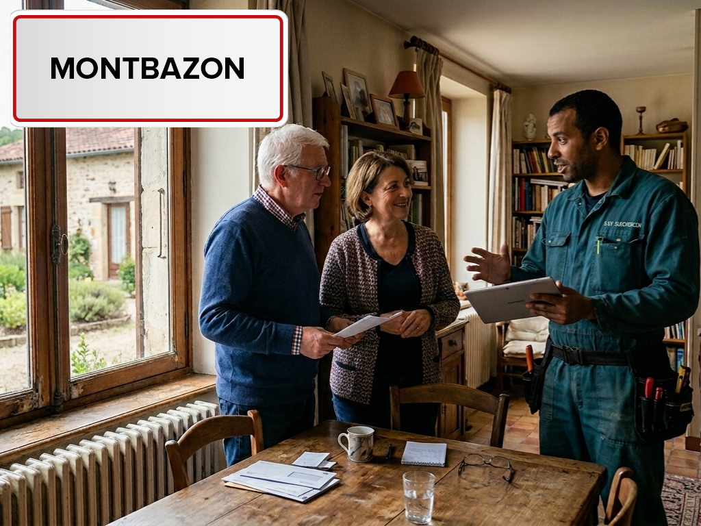 Installation de pompe à chaleur à Montbazon (37250) en Indre-et-Loire